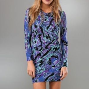 Torn by Ronny Kobo Tara Cosmic Mini Dress
